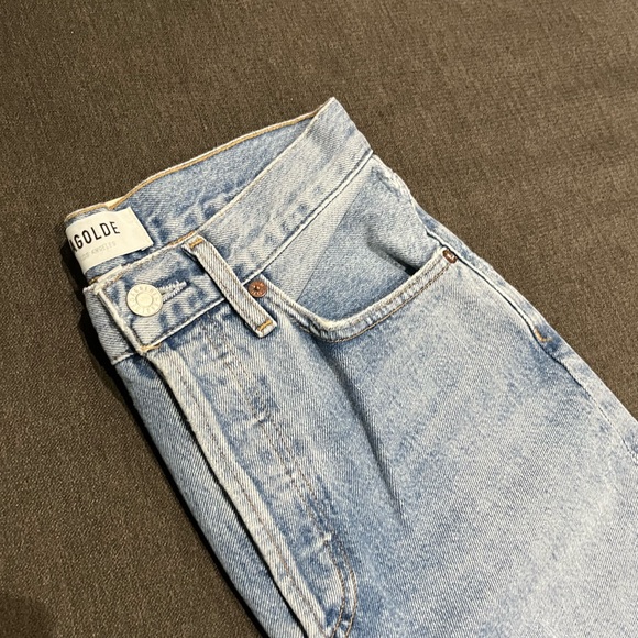 New Agolde Lana Jean in Riptide - Picture 8 of 10